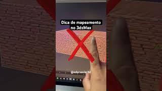 Dica de mapeamento de texturas no 3dsMax #archviz #arquiteto #maqueteeletronica  #renderização