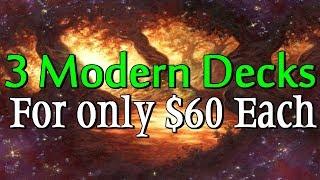 Mtg: 3 Good Budget Modern Decks for about $60 each!