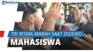 Tri Risma Marah saat Didemo Mahasiswa di Lombok Timur, Mensos: Tunjukkan Datanya, Jangan Fitnah