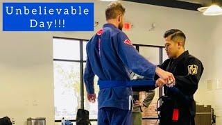 Promoted to BLUE BELT!!! (BJJ Vlog #15)