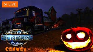 LIVE: American Truck Simulator: Our 6th Annual Halloween Convoy