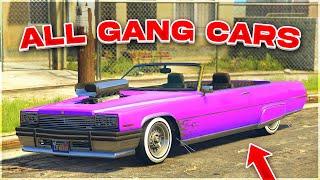 *SOLO* How To Get Rare Gang Cars In GTA 5 Online! (All Rare Gang Vehicle Locations Guide)