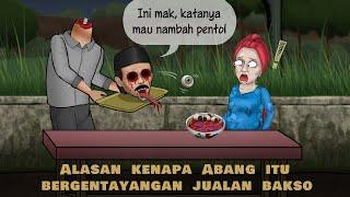 Asal Usul Bakso setan (Full Movie) #HORORKOMEDI | Kartun Hantu Lucu