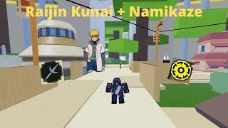 [Shinobi Life 2] Raijin Kunai + Namikaze showcase! (SPAWN LOCATION)