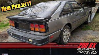 New 2023 Project Car - 1984 Datsun Nissan 200sx Turbo!