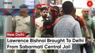 Gangster Lawrence Bishnoi Brought To Delhi From Ahmedabad’s Sabarmati Central Jail