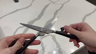 CUTCO Super Shears Scissors #77   Classic Black by Cutco Knives Review, Cutco super scissors!