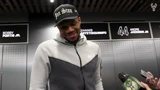 Giannis Antetokounmpo Postgame Press Conference | 11.23.24