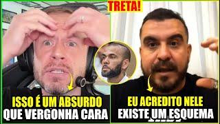 TRETA! A ATITUDE POLÊMICA DE FUI CLEAR SOBRE DANIEL ALVES QUE DEIXOU TIAGO LEIFERT REVOLTADO