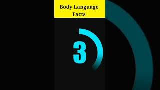 Amazing facts about Body Language in hindi | body language facts| #bodylanguage #facts #shorts