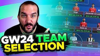 2 TRANSFERS MADE  | FPL TEAM SELECTION DOUBLE GAMEWEEK 24 | Fantasy Premier League Tips 2024/25