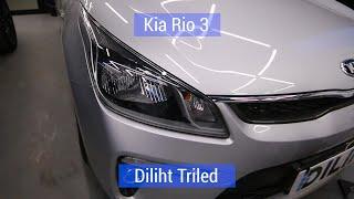 Матричные LED-линзы Diliht Triled в KIA Rio 3