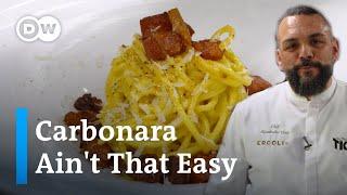 How to make Spaghetti Carbonara the right way  | | A typical dish from Italy