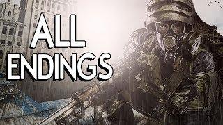 Metro Last Light Redux - All Endings (Good Ending/Bad Ending)