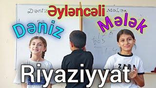  2024-ün ilk riyaziyyat üzrə əyləncəli yarışması . Dəniz və Mələk arasında qarşıdurma #riyaziyyat