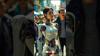 Humanoid Ai Robot when outdoors having fun ‼️ #robot #airobot #humanoid #ai #humanoidrobot #usa