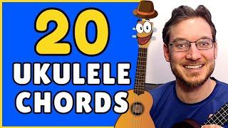 20 ESSENTIAL Ukulele Chords for Beginners!