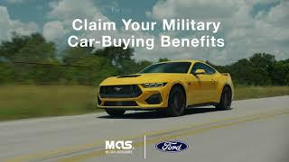 U.S. Military Only Mustang Savings!