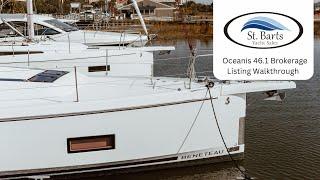 Oceanis 46.1 Brokerage Walkthrough with St. Barts Yacht Sales