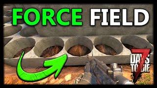 THE BLOCK That GIVES The BEST FORCEFIELD - 7 Days To Die 1.0