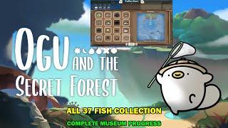 Ogu and the secret forest walkthrough - All 37 fish locations