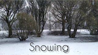 SNOWING / relaxing ,calming and gentle