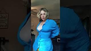 Braless no bra bouncy bouncing boobs dancing tiktok nip slip boob