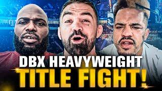 Jairzinho Rozenstruik & The Wolf GET HEATED in DBX TITLE FIGHT Interview!