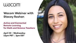 Active and Connected Remote Learning for Math and Science Teachers | Stacey Roshan Webinar