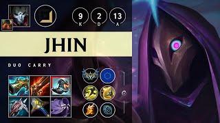 Jhin ADC vs Ezreal - EUW Challenger Patch 25.10