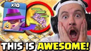 Apprentice Warden TRICK DESTROYS TH17s in Hard Mode (Clash of Clans)