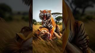 Lion vs Tiger. Who wins? 