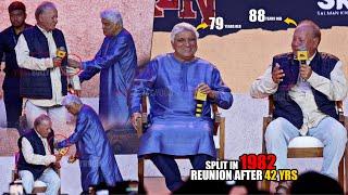 Salim Khan and Javed Akhtar Together after 42 yrs | First Meeting, Moment, Speech at Angry Young Men