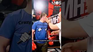 Александр Сидорин кошмарит новых бойцов хардкор  #hardcore #popmma #mma #минутка #бой #shorts