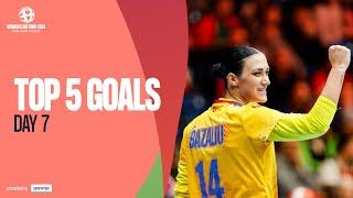 TOP 5 GOALS  | Day 7 | Women's EHF EURO 2024