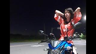 Kimono + Motorcycle = ️️️~ sweet sweet revving~