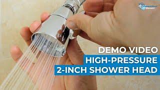 How To Use the High-Pressure 2-Inch Shower Head by HammerHead Showers