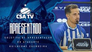 Coletiva com o atacante Guilherme Cachoeira: 03.12.24 - CSA TV