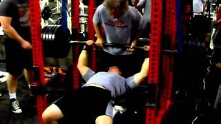 9-16-11 Joe Holbrook: 545lb reverse band bp