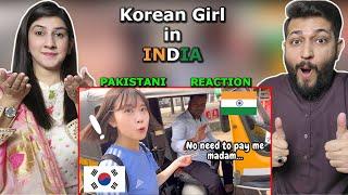 Sweet Indian Man  Won’t Let Me Pay | India Best Hospitality | Korean Girl In India Tour | Reaction