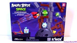 KNEX SPACE Angry Birds Ice Bird Breakdown Building Playset Build Like Lego Knex Disneycollector