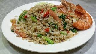 Resipi nasi goreng ikan masin sedap || Rizal tomyam