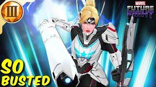 do you hate playing old Sharon? GREAT NEWS! EASY GOD tier dps - Marvel Future Fight