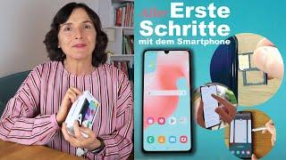 Allererste Schritte mit dem Smartphone. Online-Kurs für Einsteiger Teil 01.