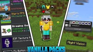 10 Awesome Vanilla Survival Resource Packs for MCPE 1.21!