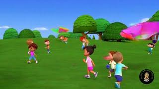 Akkad Bakkad Bambe Bo  Hindi Nursery Rhyme  Fun Kids Song by Happy Hopper Toons