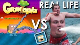 Growtopia VS Real Life!! (2022)