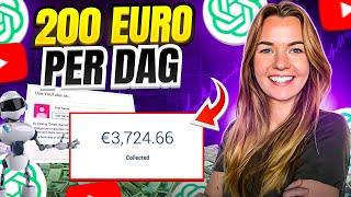 200 Euro Per Dag Verdienen Met YouTube Video's Maken Zonder Jezelf Te Filmen Met AI