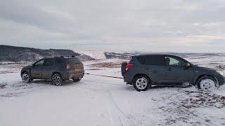 Dacia Duster Pulls out the Toyota Rav 4 - Offroad Adventures