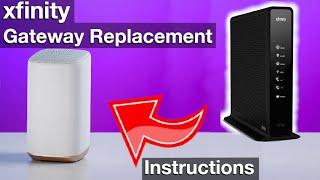 Replacing the Xfinity Gateway Router Modem (How to instructions, Comcast)